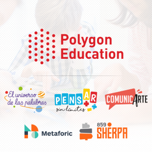 Nueva Identidad de Polygon Education.